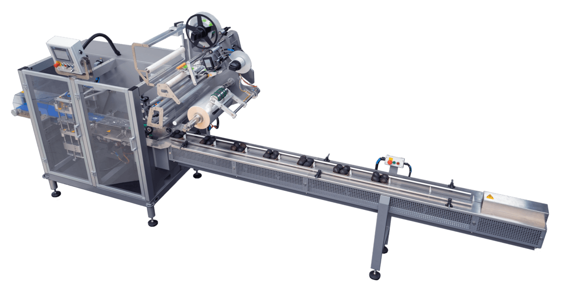 Barsch flowpack Ondersealer Vrijstaand Bovenaanzicht