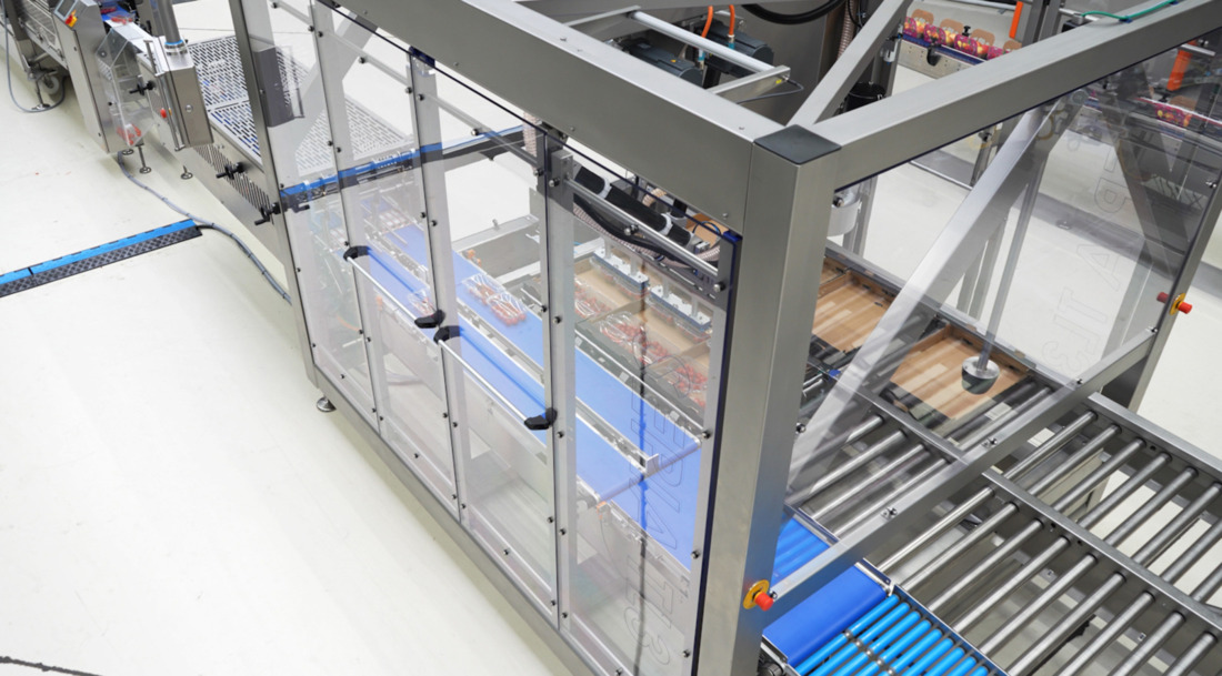 Het Packhuys Casepacken Sepia TL3 twin lane showroom