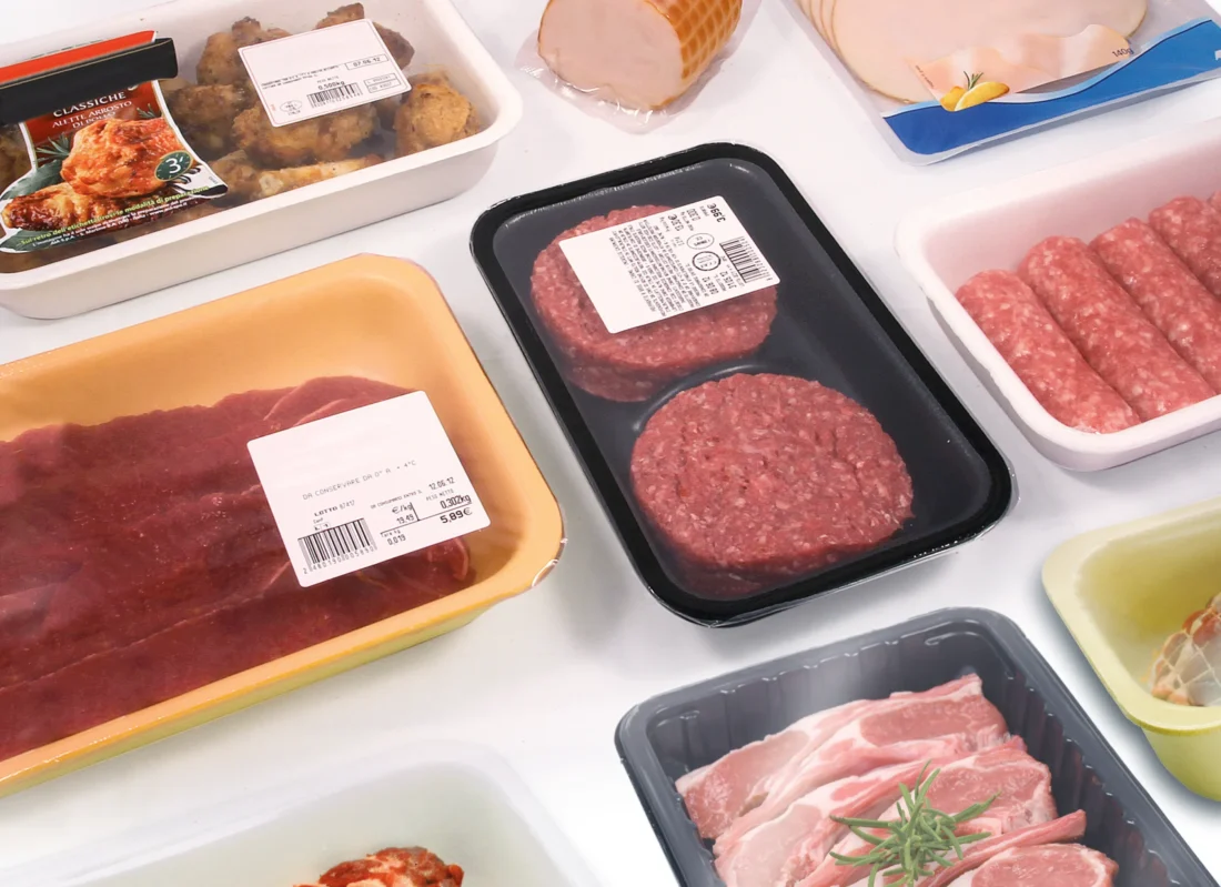 Tecnovac Schalen vlees topsealen