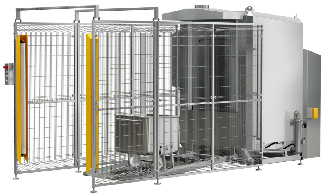 Kittner industriële wasmachine voor normwagens 200/300 liter