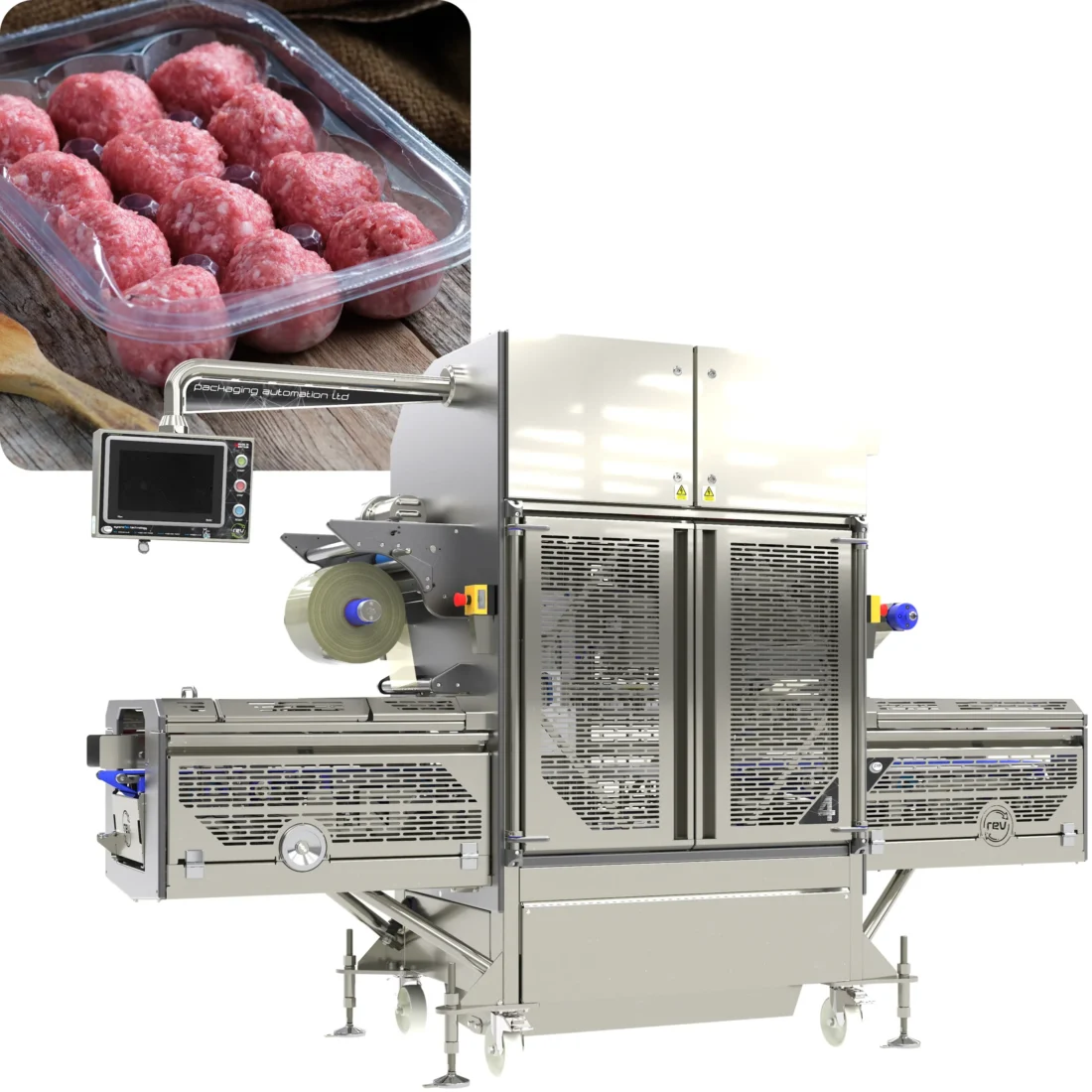 Packaging Automation REV4 Ready Meals Gehaktballen